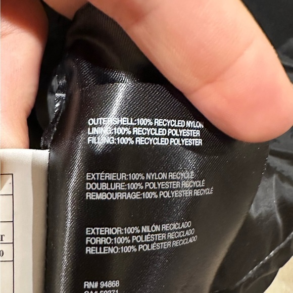 Bernardo Nordstrom Eco-Minded Women’s Hooded Full Zip Quilted Puffer Sage, S - Picture 3 of 14